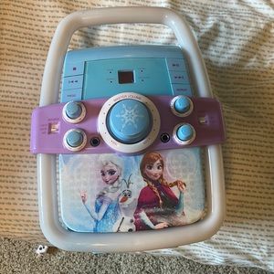 Frozen karaoke machine.